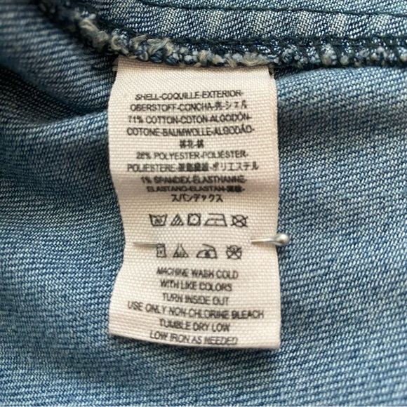 Free People Cropped Denim Jacket - Picture 9 of 9